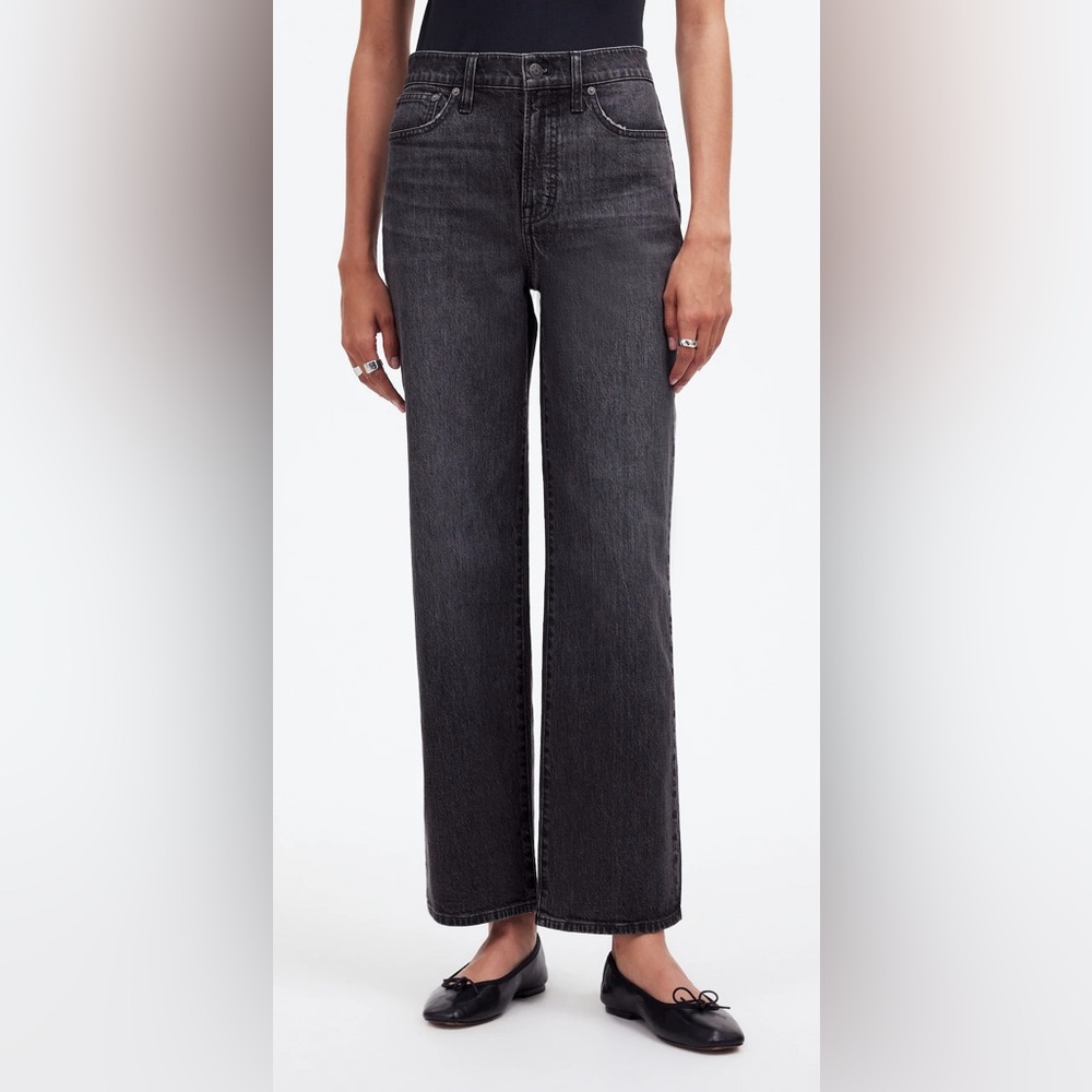 Madewell Perfect Vintage Wide Leg Crop Jeans